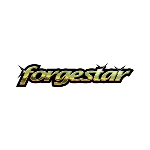 Forgestar Gold Rush Sticker | Gold And Black 7.29"x1.45"