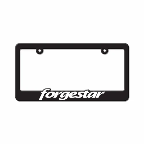 Forgestar Logo License Plate Frame