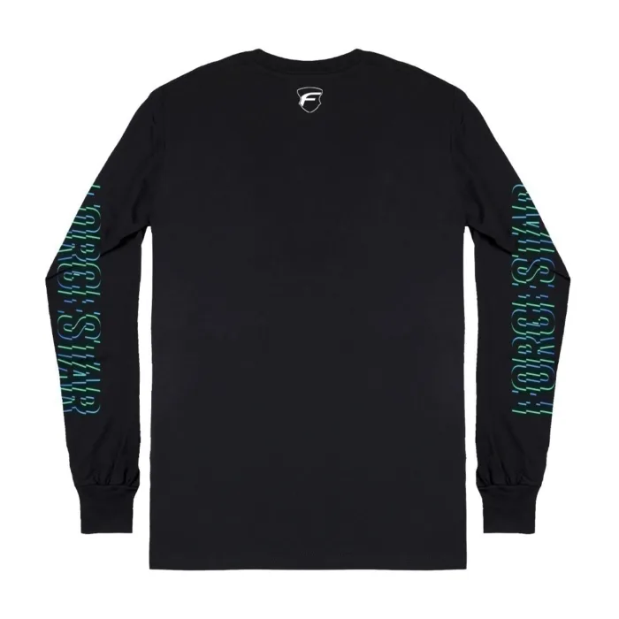 Forgestar Glitch Logo Long Sleeve Tee | Black S